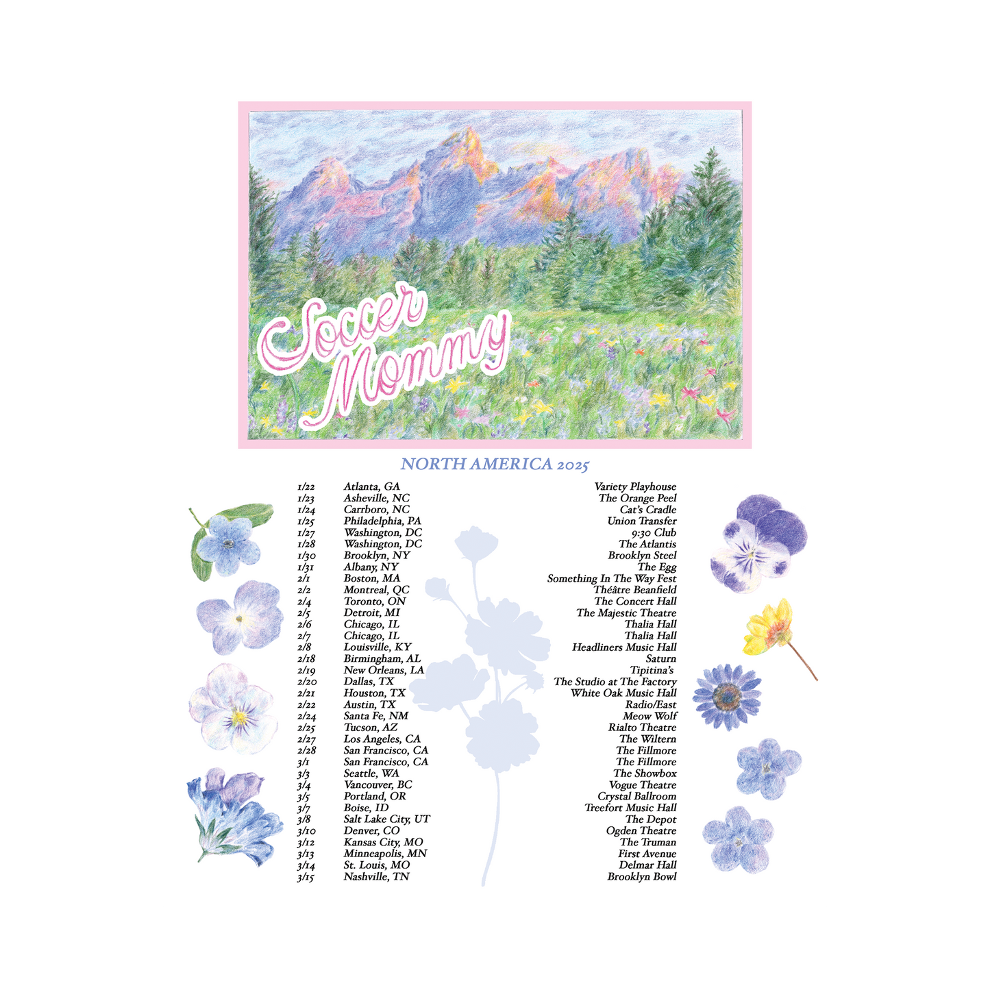 Evergreen Tour Poster